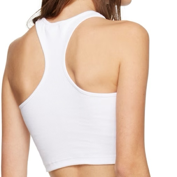 *SOLD ON FB* OFF-WHITE CROPPED WHITE TANK - Picture 3 of 6